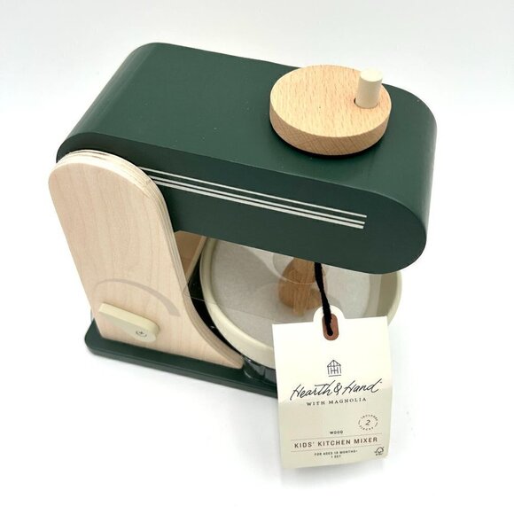 Hearth & Hand Magnolia Toy Kitchen‎ Mixer - Green - Picture 5 of 9